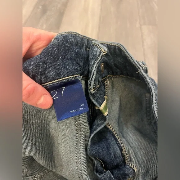 Anthropologie The Wanderer Mid-Rise Relaxed Jeans by Pilcro 27 - Picture 10 of 15